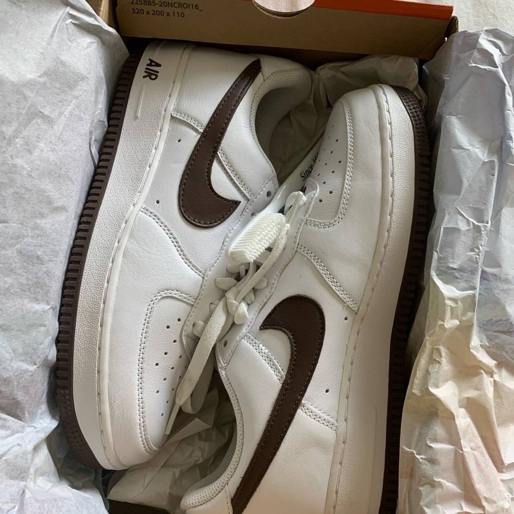 Nike Air Force 1 Low Retro White/Chocolate